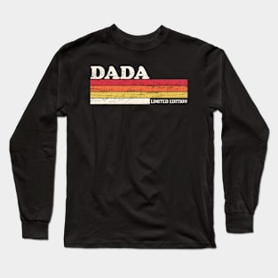 Dada Dad For Fathers Day Long Sleeve T-Shirt